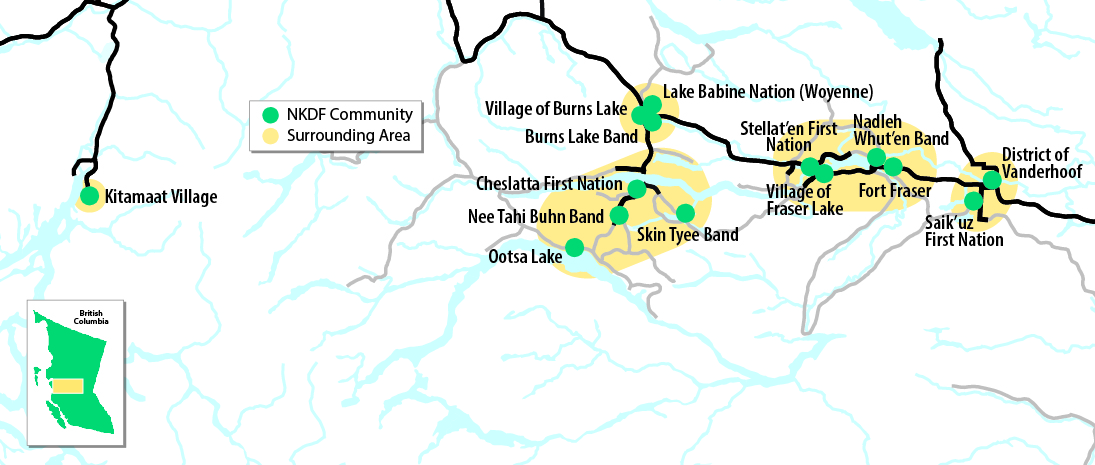 NKDF Investment Area map